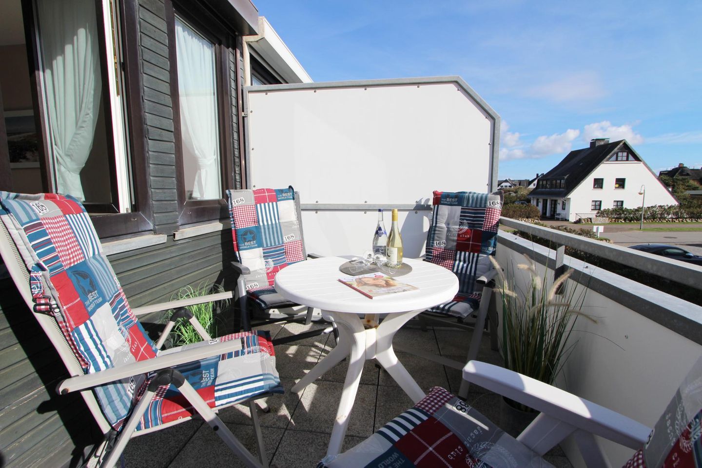 Dünenblick I  - Dünenstr. 5, App. 4 Wenningstedt - Balkon