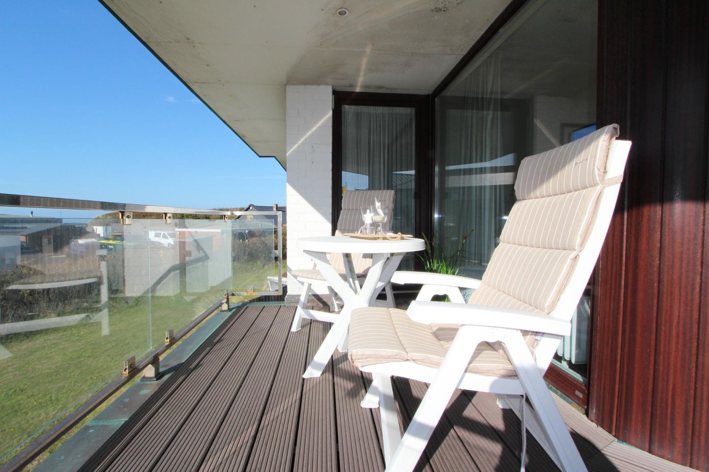  Schloss am Meer  - Dünenstr. 25, App. 8 Wenningstedt - Balkon