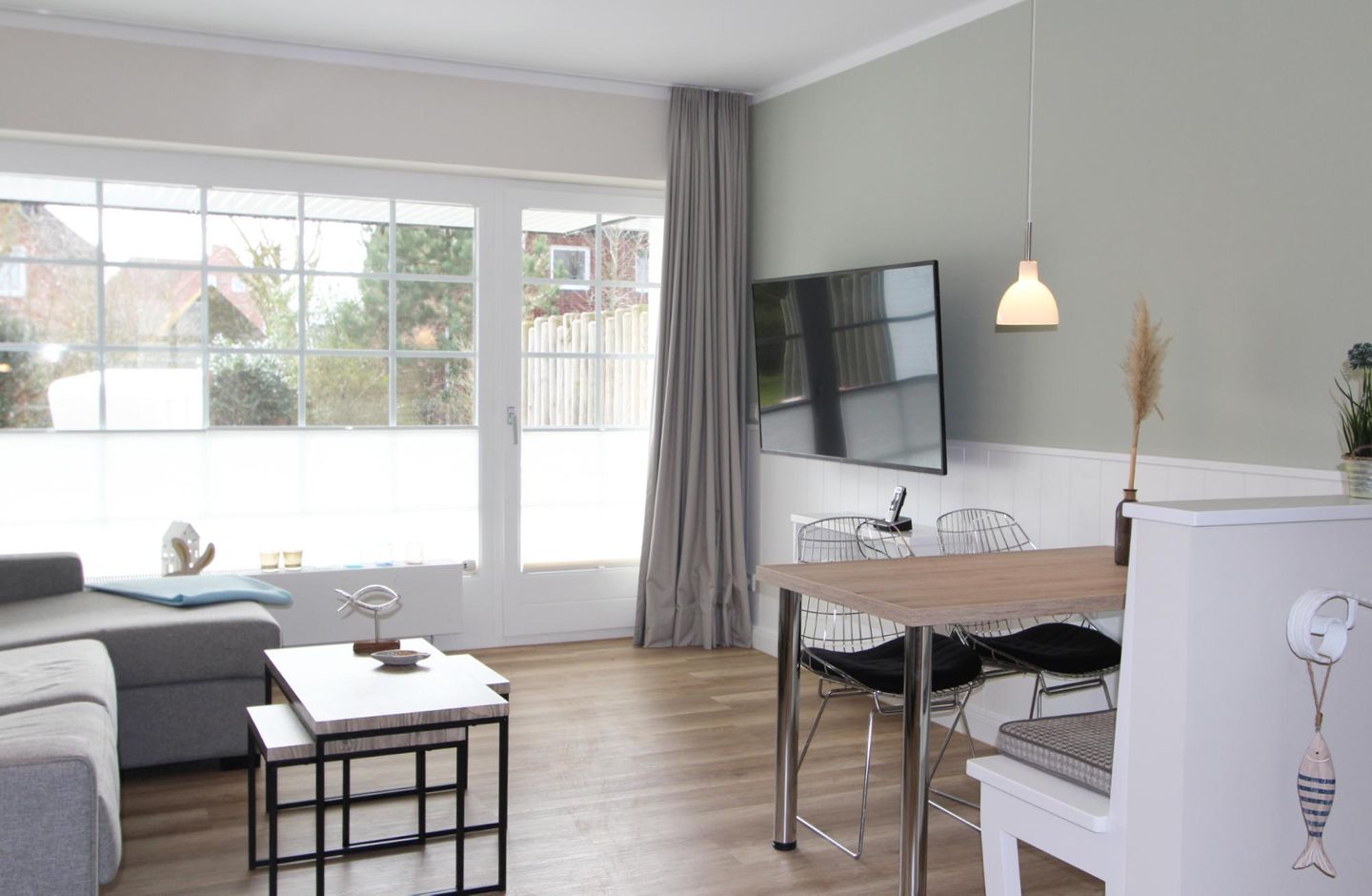 Kaeptn Teunis - Westerhörn 5, App. C Wenningstedt - Wohnzimmer