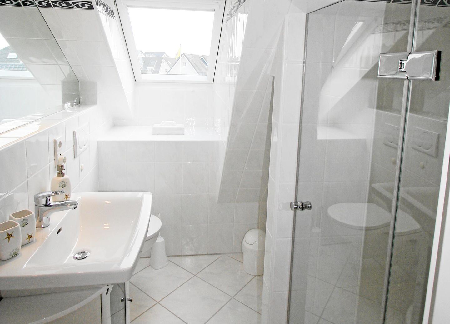  Wonningstair  - Dünenstr. 19, App. 2 Wenningstedt - Badezimmer