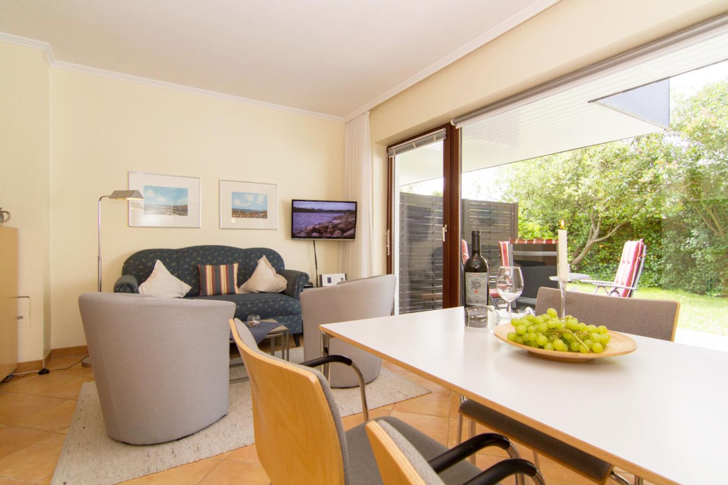 Norderhoog- Norder Wung 6, App. 4 Wenningstedt - Wohnzimmer