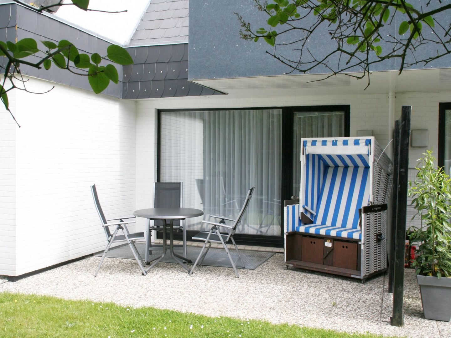 Norderhoog- Norder Wung 6, App. 4 Wenningstedt - Terrasse