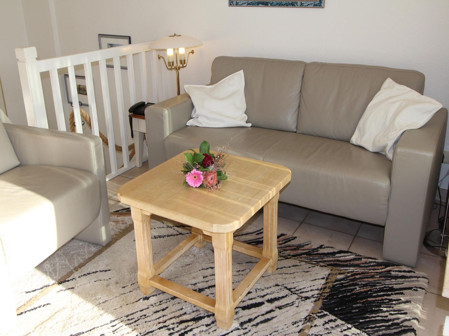 Dünenblick II  - Hochkamp 14, App. 8 Wenningstedt - Wohnzimmer