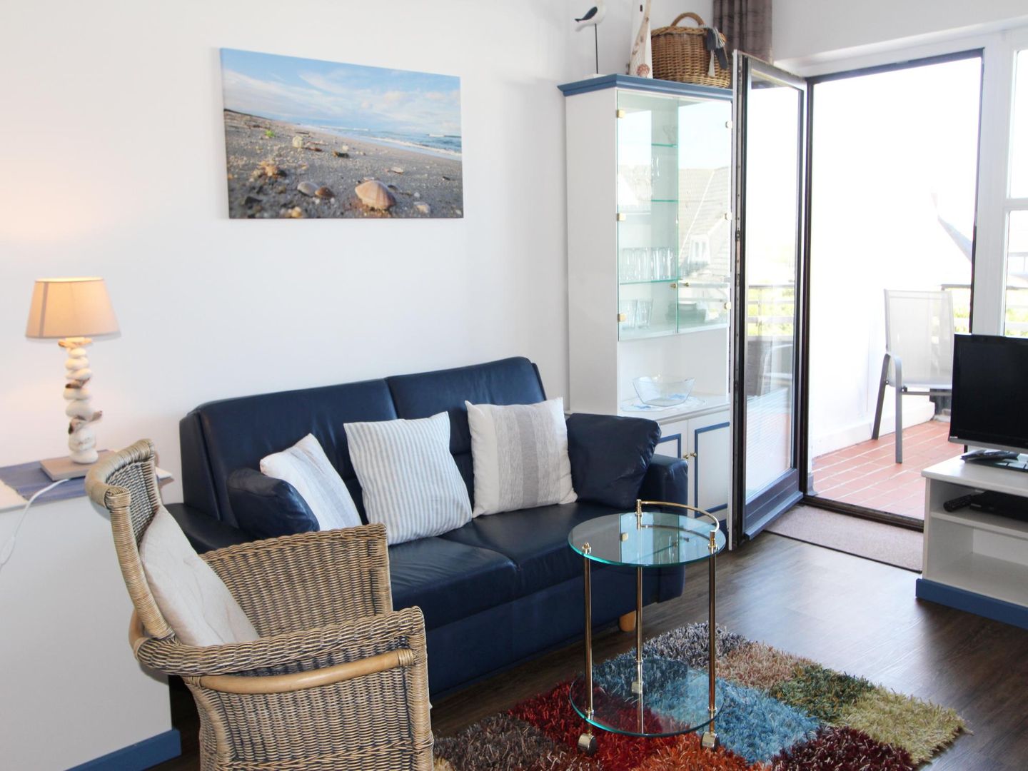 Atlantik  - Strandstr. 15, App. 11 Wenningstedt - Wohnzimmer