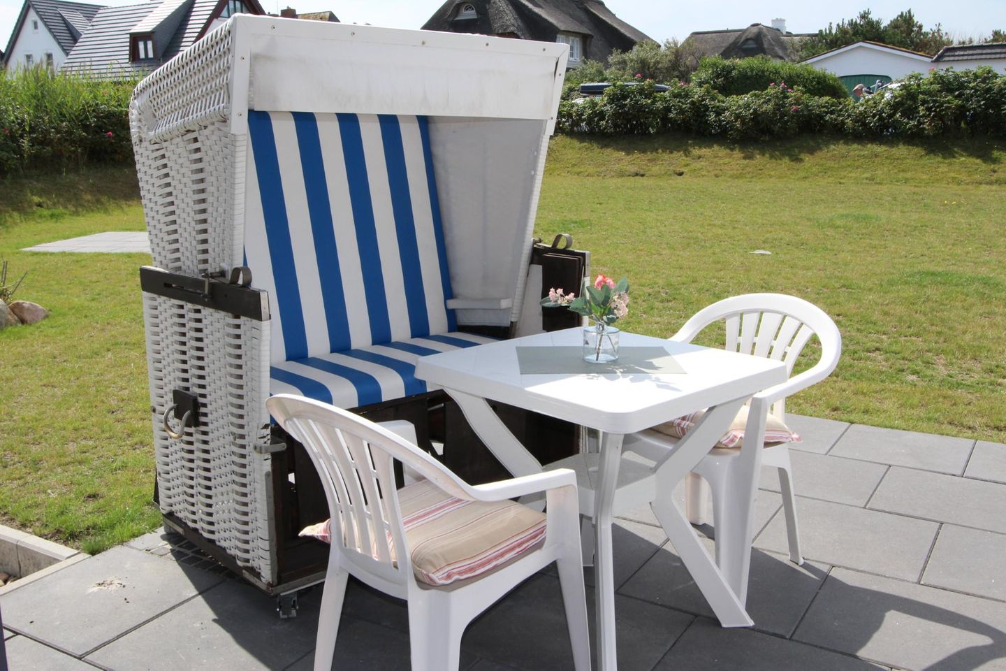  Neptun - Dünenstr. 2, App. 3 Wenningstedt - Terrasse