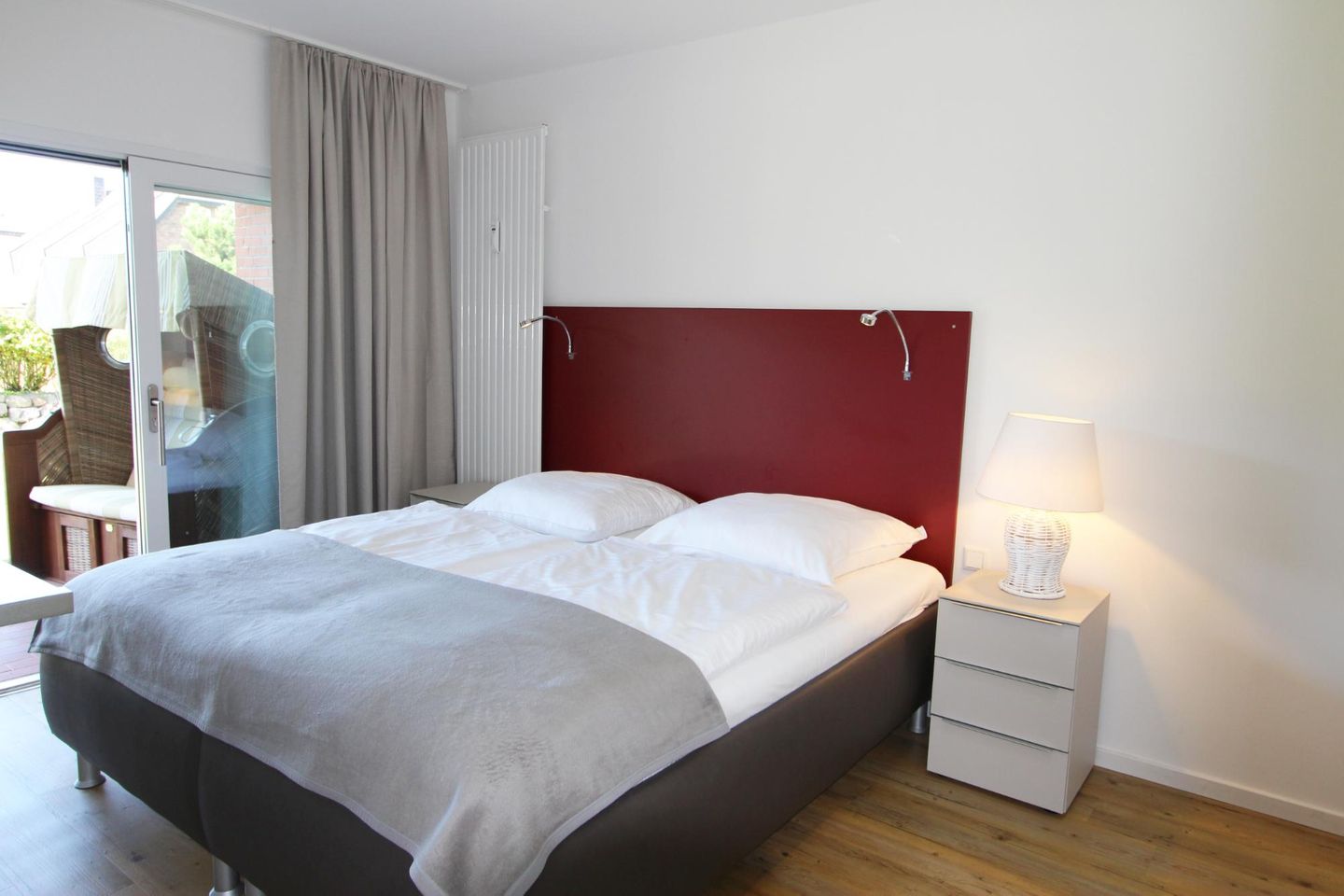 Hochkamp 5, App. 4 Wenningstedt - Schlafzimmer