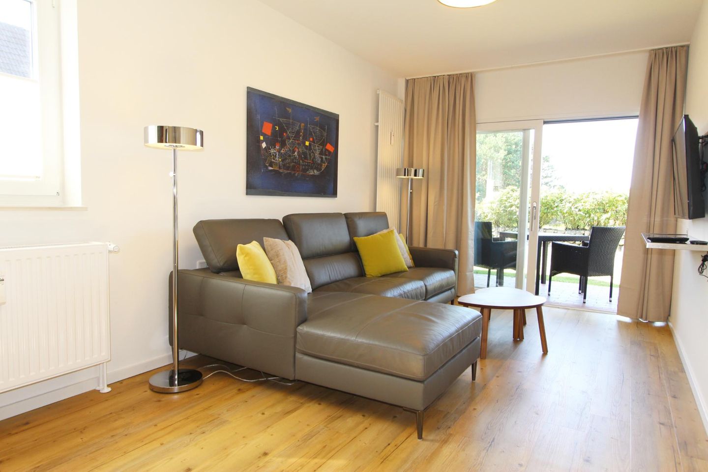 Hochkamp 5, App. 4 Wenningstedt - Wohnzimmer