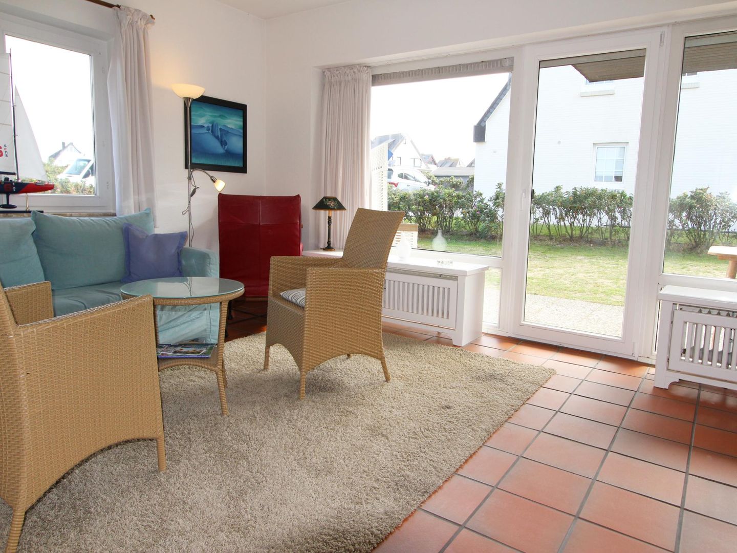 Dünenblick I  - Dünenstr. 5, App. 1 Wenningstedt - Wohnzimmer