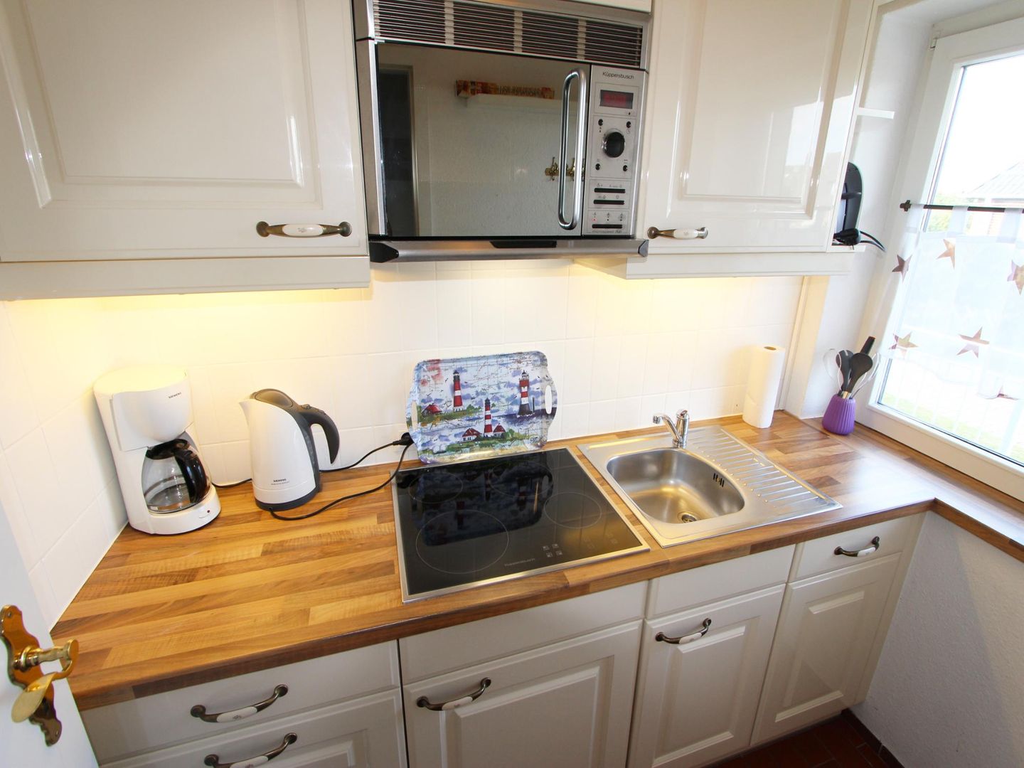 Dünenblick I  - Dünenstr. 5, App. 1 Wenningstedt - Küche / Küchenzeile