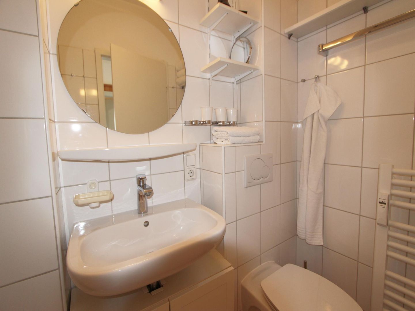 Dünenblick I  - Dünenstr. 5, App. 1 Wenningstedt - Badezimmer