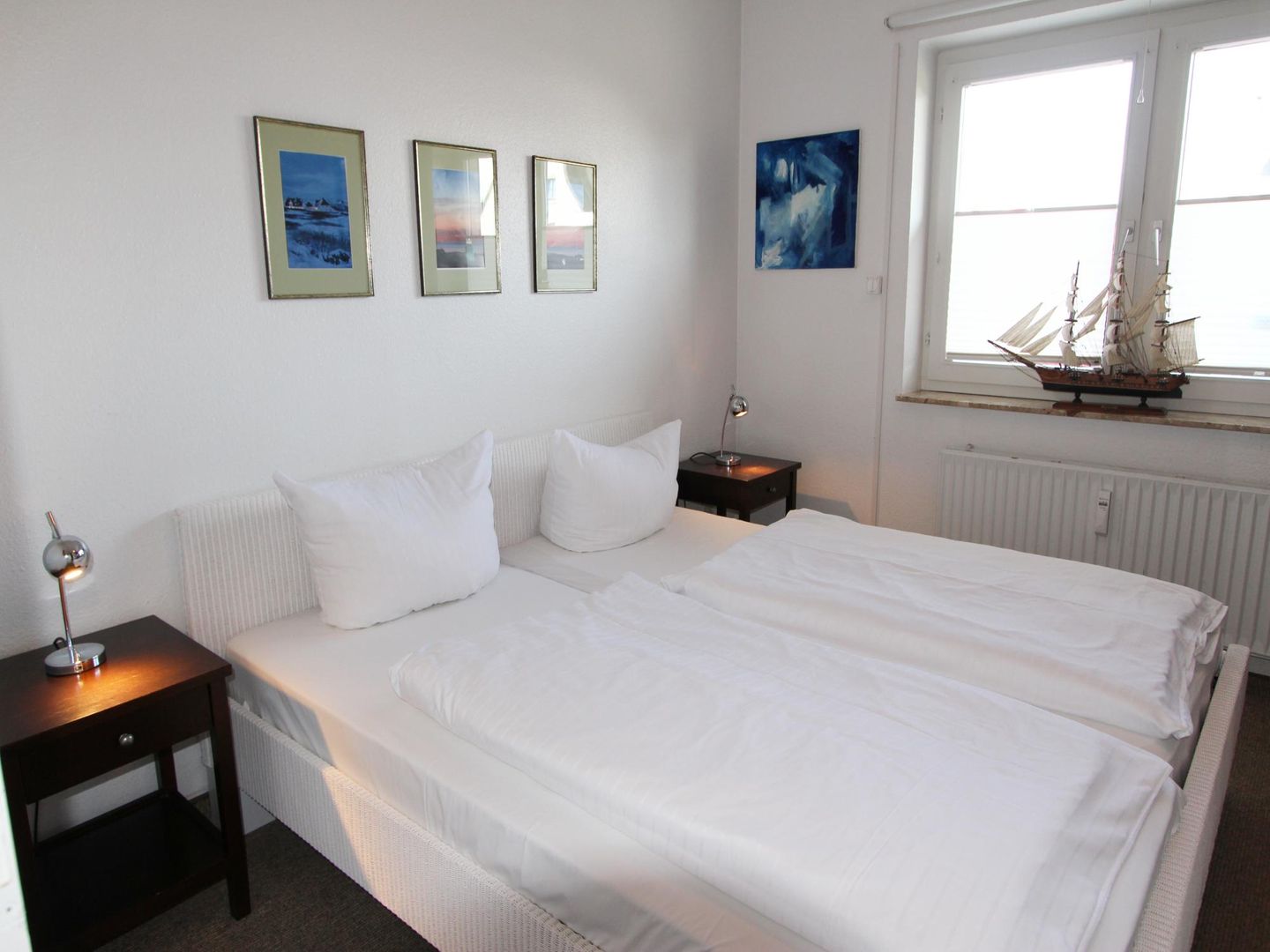 Dünenblick I  - Dünenstr. 5, App. 1 Wenningstedt - Schlafzimmer