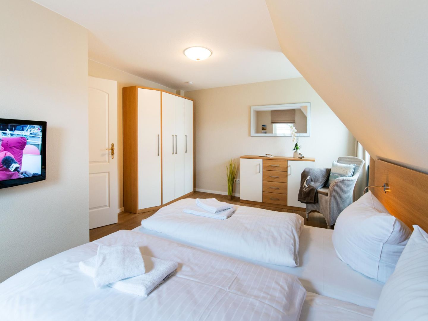 Auke - Norder Wung 30 a Wenningstedt - Schlafzimmer