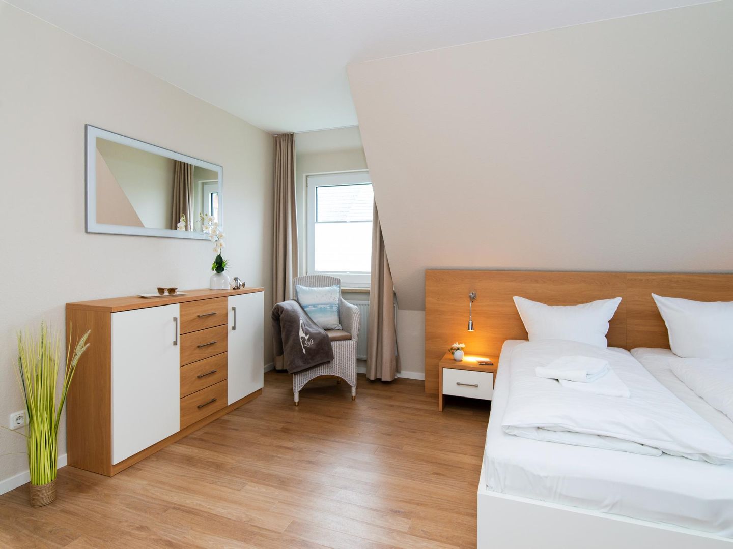 Auke - Norder Wung 30 a Wenningstedt - Schlafzimmer