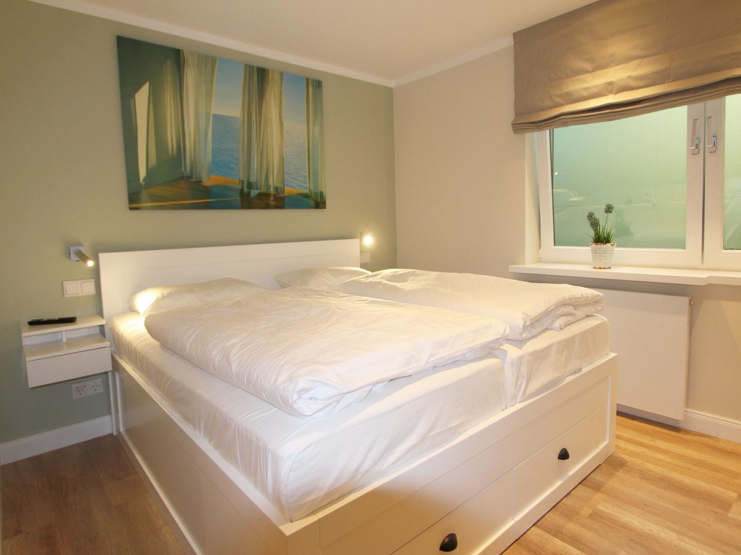 Kaeptn Teunis - Westerhörn 5, App. C Wenningstedt - Schlafzimmer