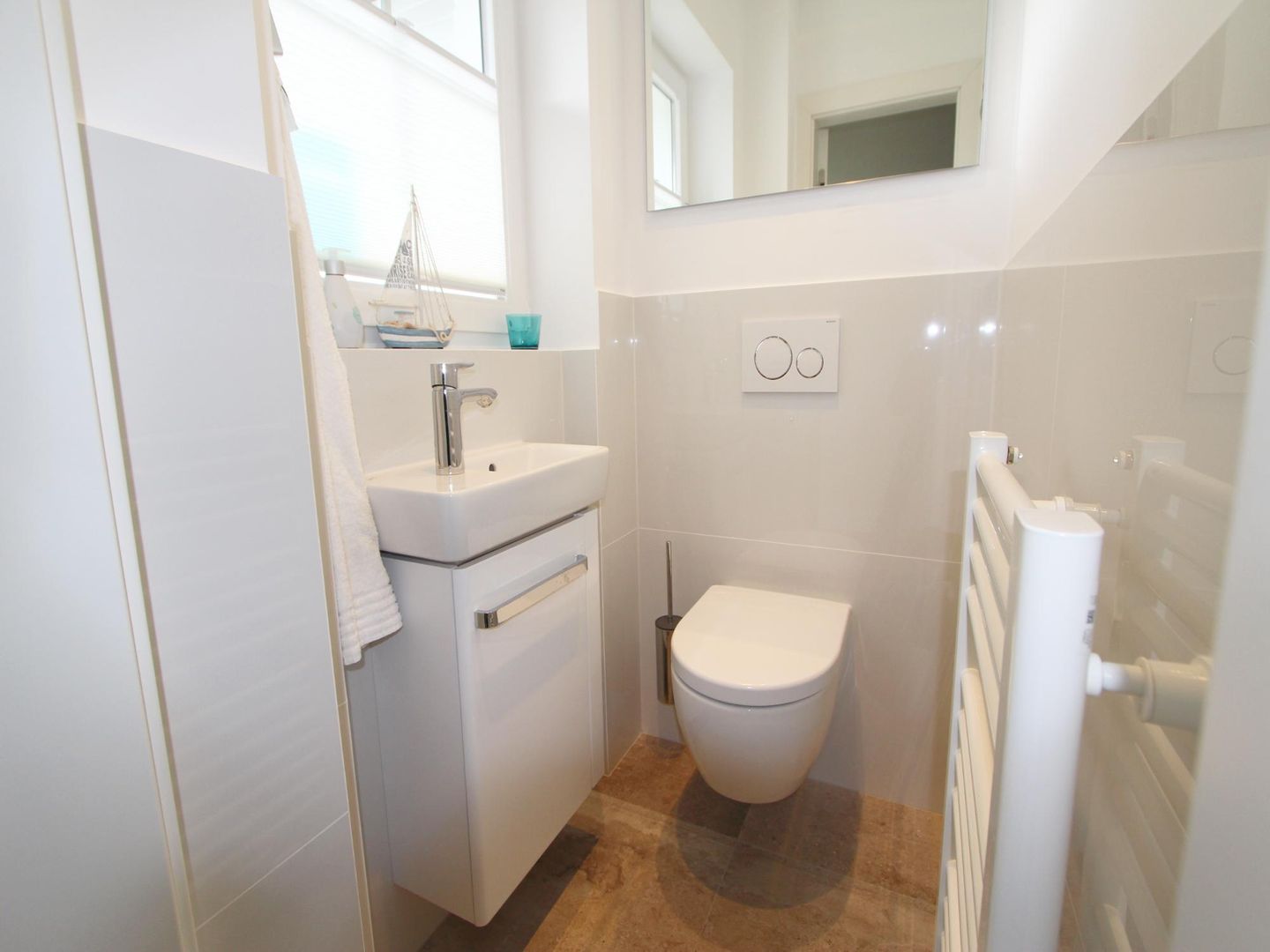 Kaeptn Teunis - Westerhörn 5, App. C Wenningstedt - Gäste-WC