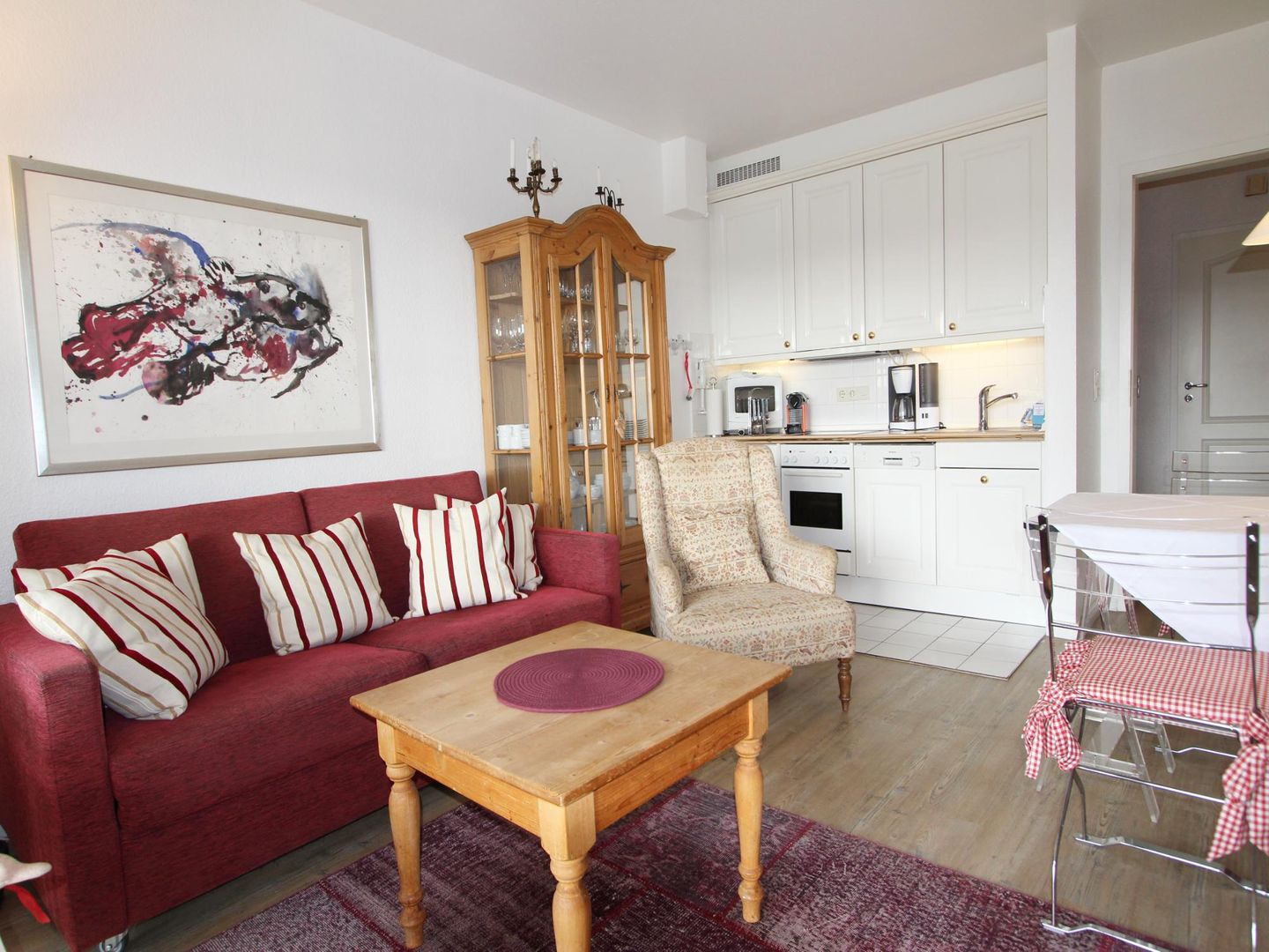 Atlantik   - Strandstr. 17, App. 18 Wenningstedt - Wohnzimmer