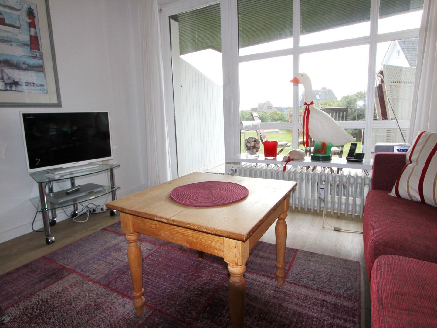 Atlantik   - Strandstr. 17, App. 18 Wenningstedt - Wohnzimmer