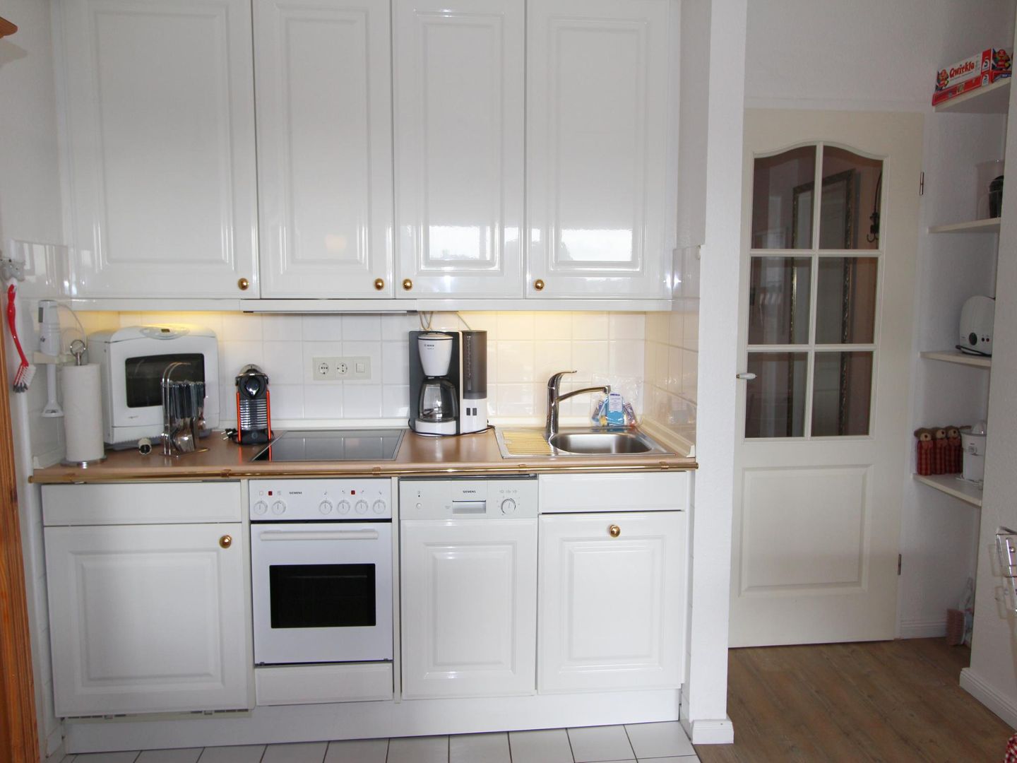 Atlantik   - Strandstr. 17, App. 18 Wenningstedt - Küche / Küchenzeile