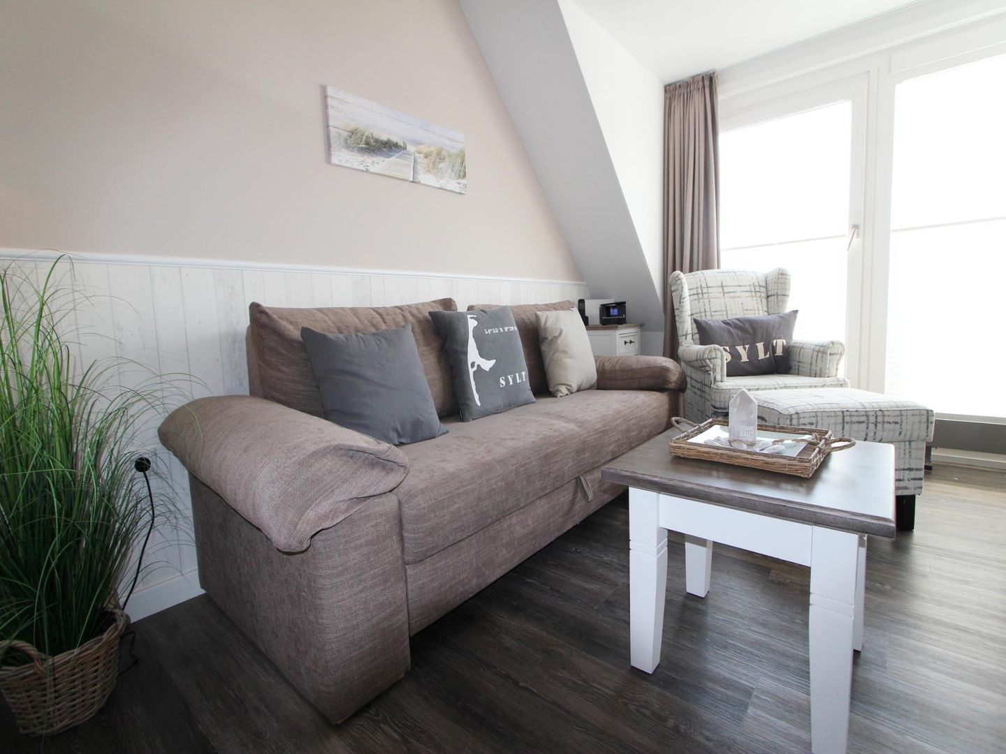  "Little Beach Cottage" - Seestr. 6 D, App. 23 Wenningstedt - Wohnzimmer