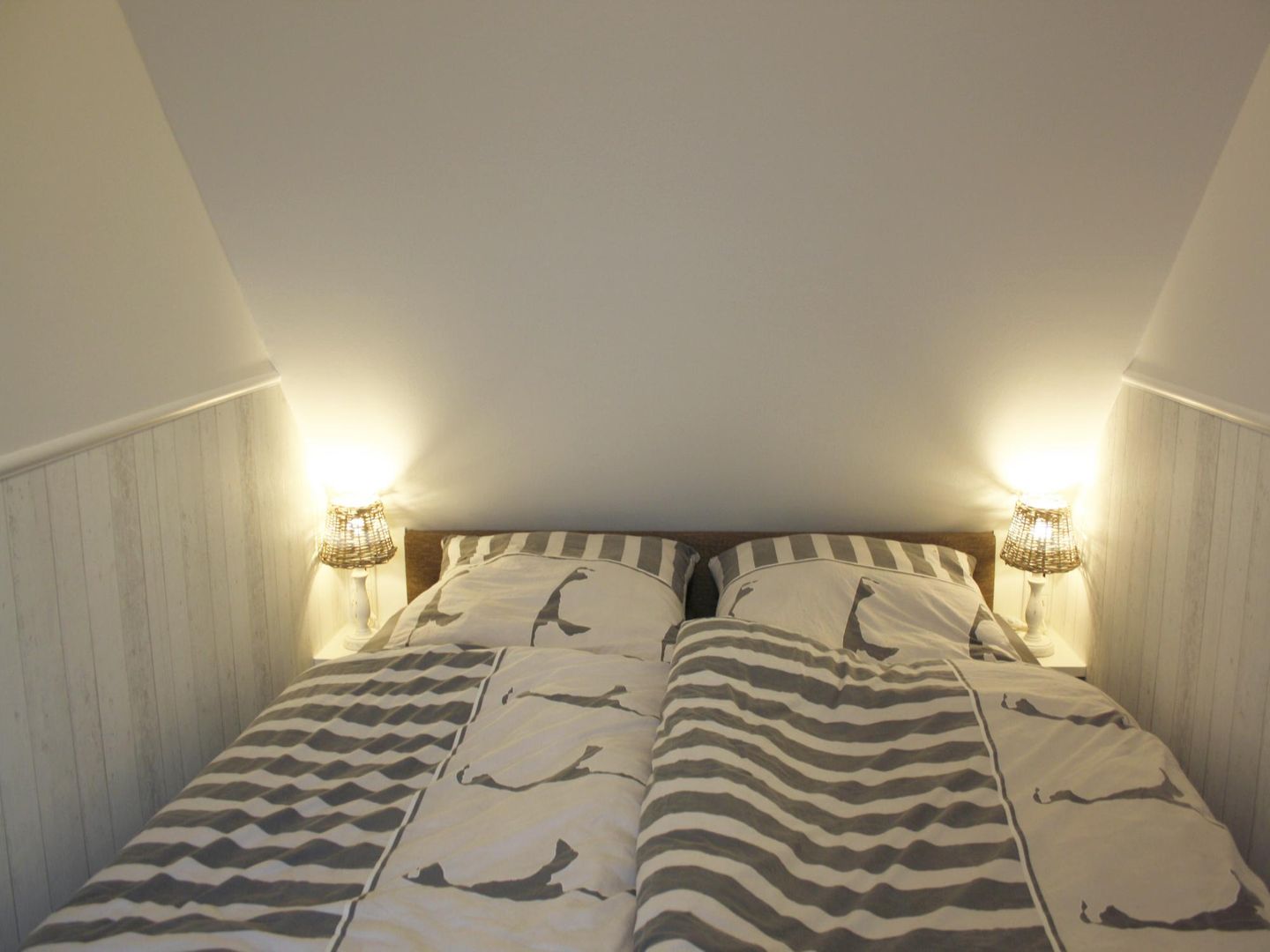  "Little Beach Cottage" - Seestr. 6 D, App. 23 Wenningstedt - Schlafzimmer