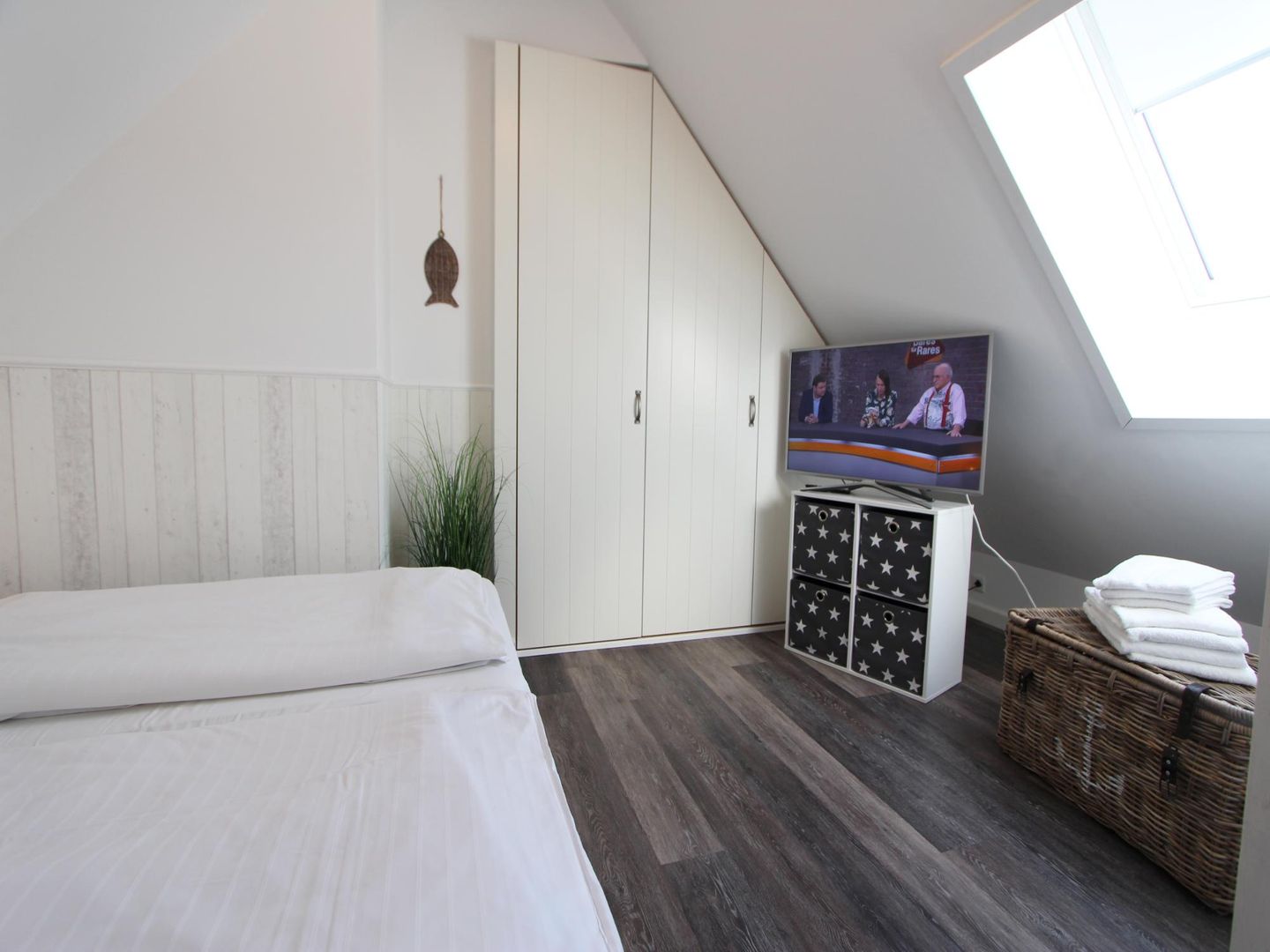  "Little Beach Cottage" - Seestr. 6 D, App. 23 Wenningstedt - Schlafzimmer