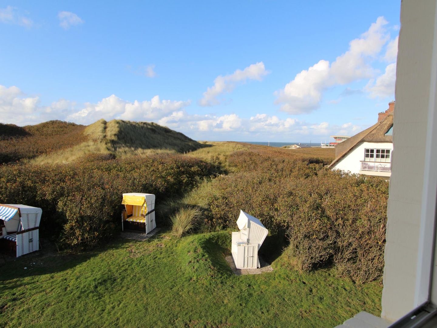 Dünenblick II  - Hochkamp 14, App. 10 Wenningstedt - Garten