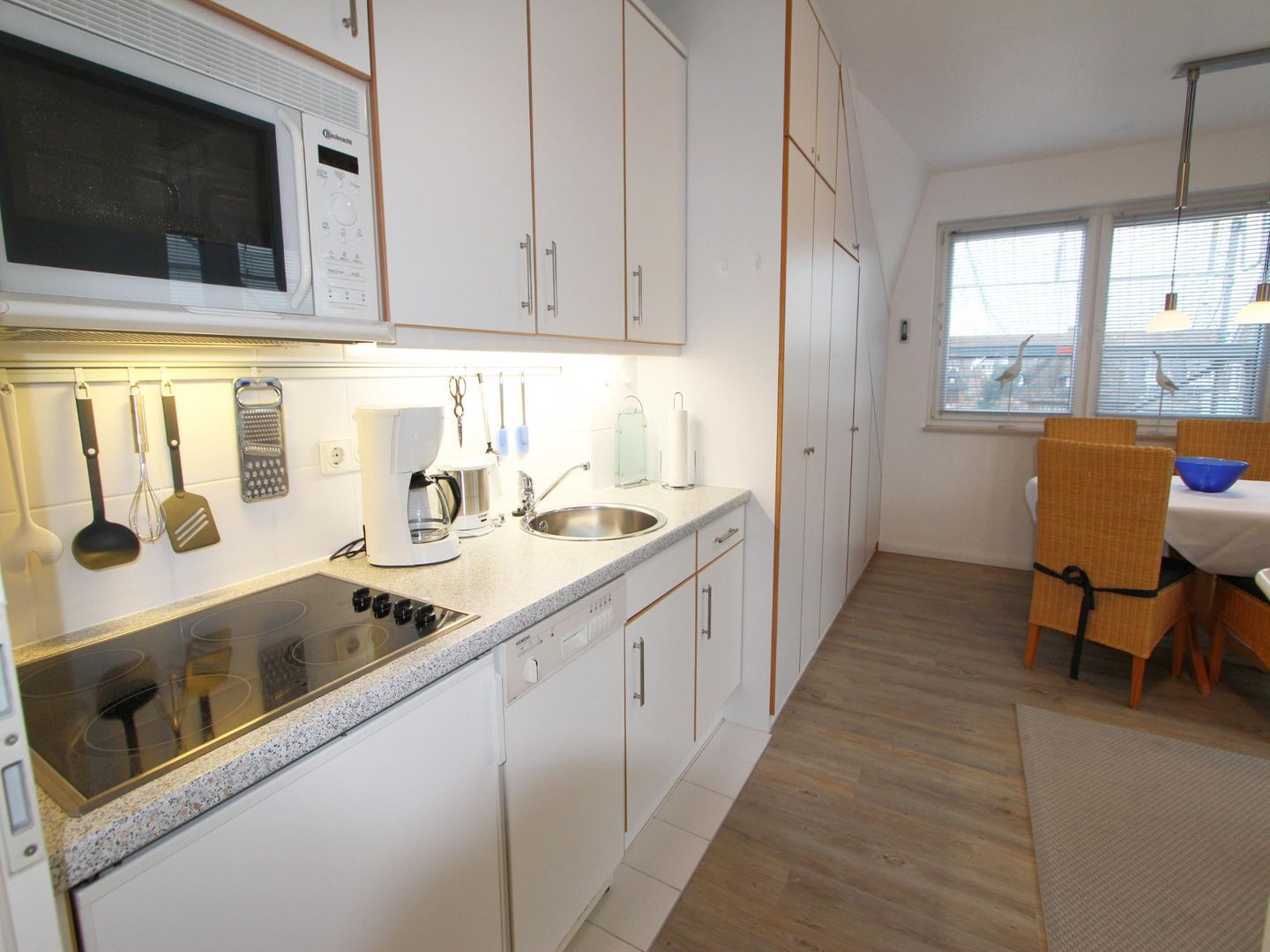 Neptun - Dünenstr. 2, App. 6 Wenningstedt - Küche / Küchenzeile