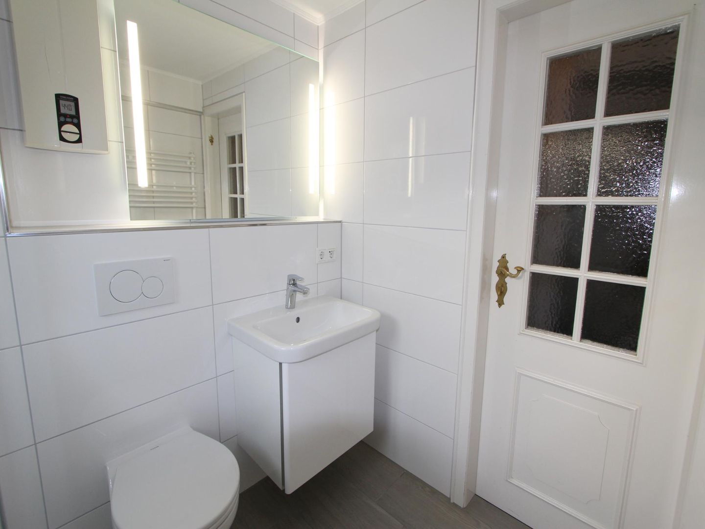 Clivia - Fernsicht 4a, App. 1 Wenningstedt - Badezimmer