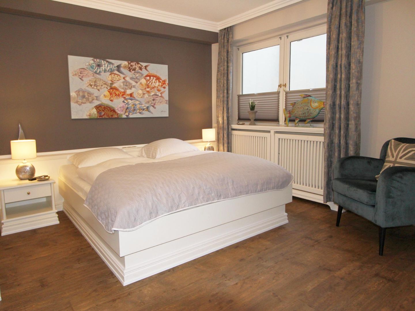  Atlantik   - Strandstr. 17, App. 20 Wenningstedt - Schlafzimmer