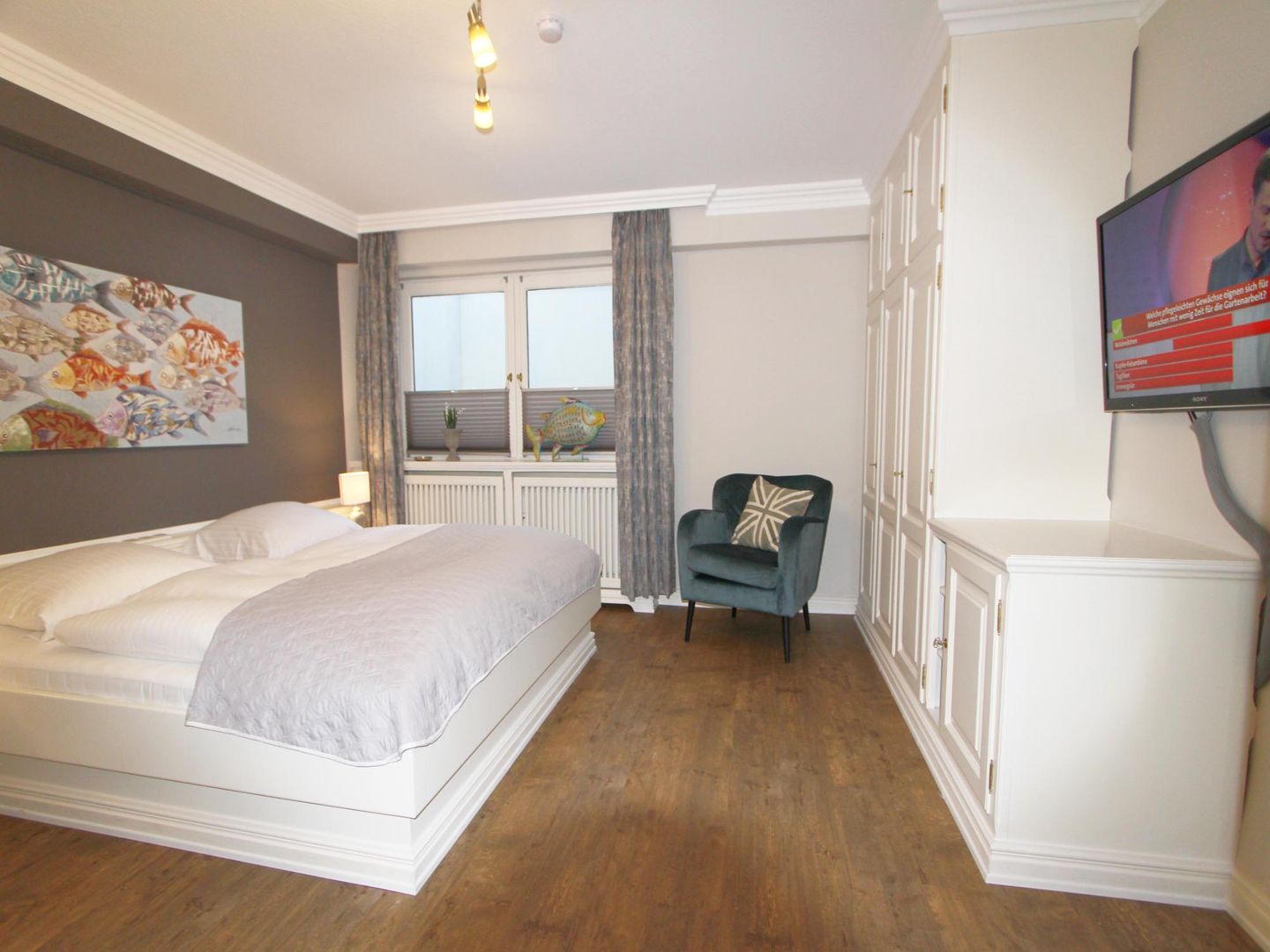  Atlantik   - Strandstr. 17, App. 20 Wenningstedt - Schlafzimmer