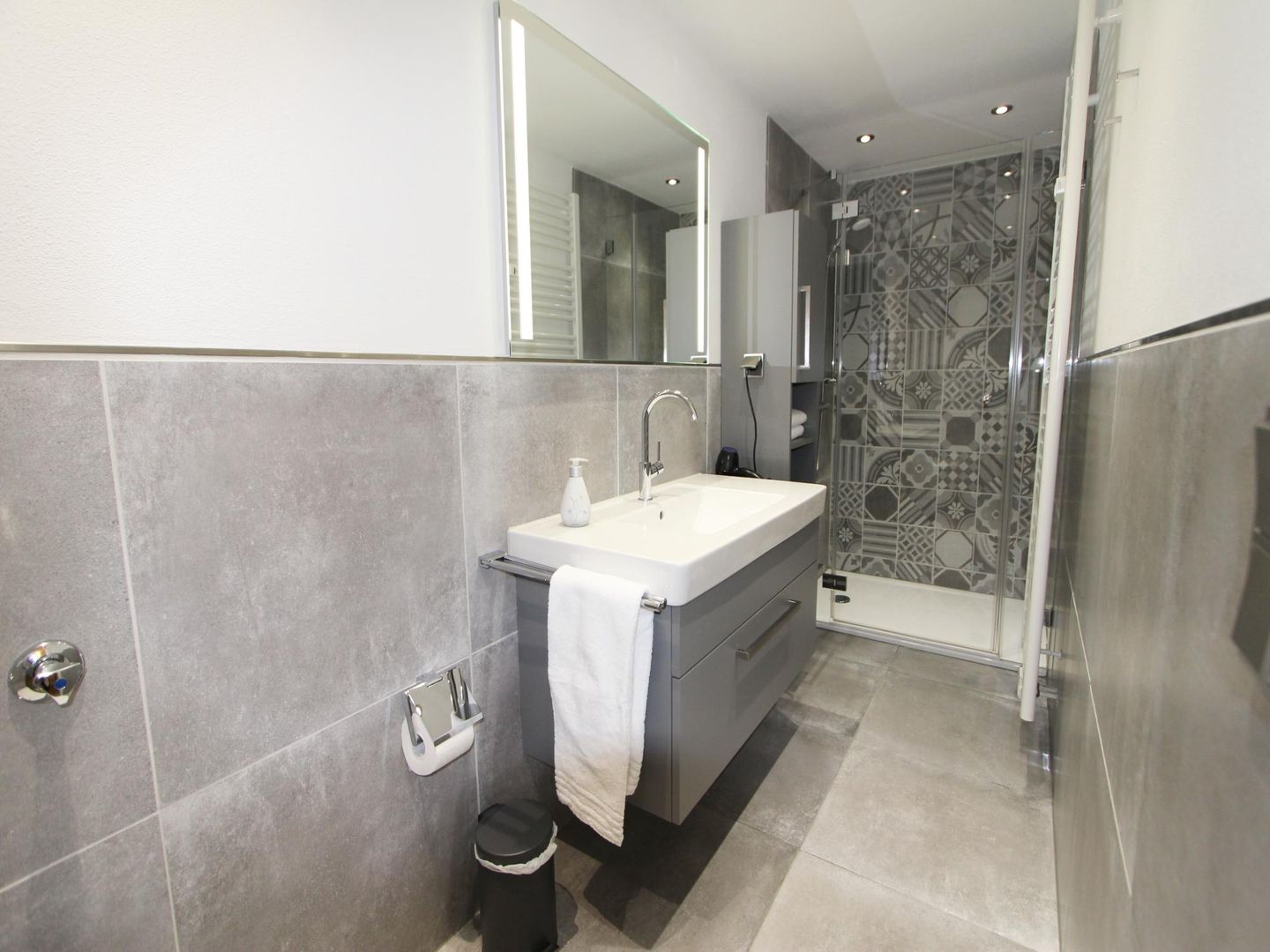  Atlantik   - Strandstr. 17, App. 20 Wenningstedt - Badezimmer