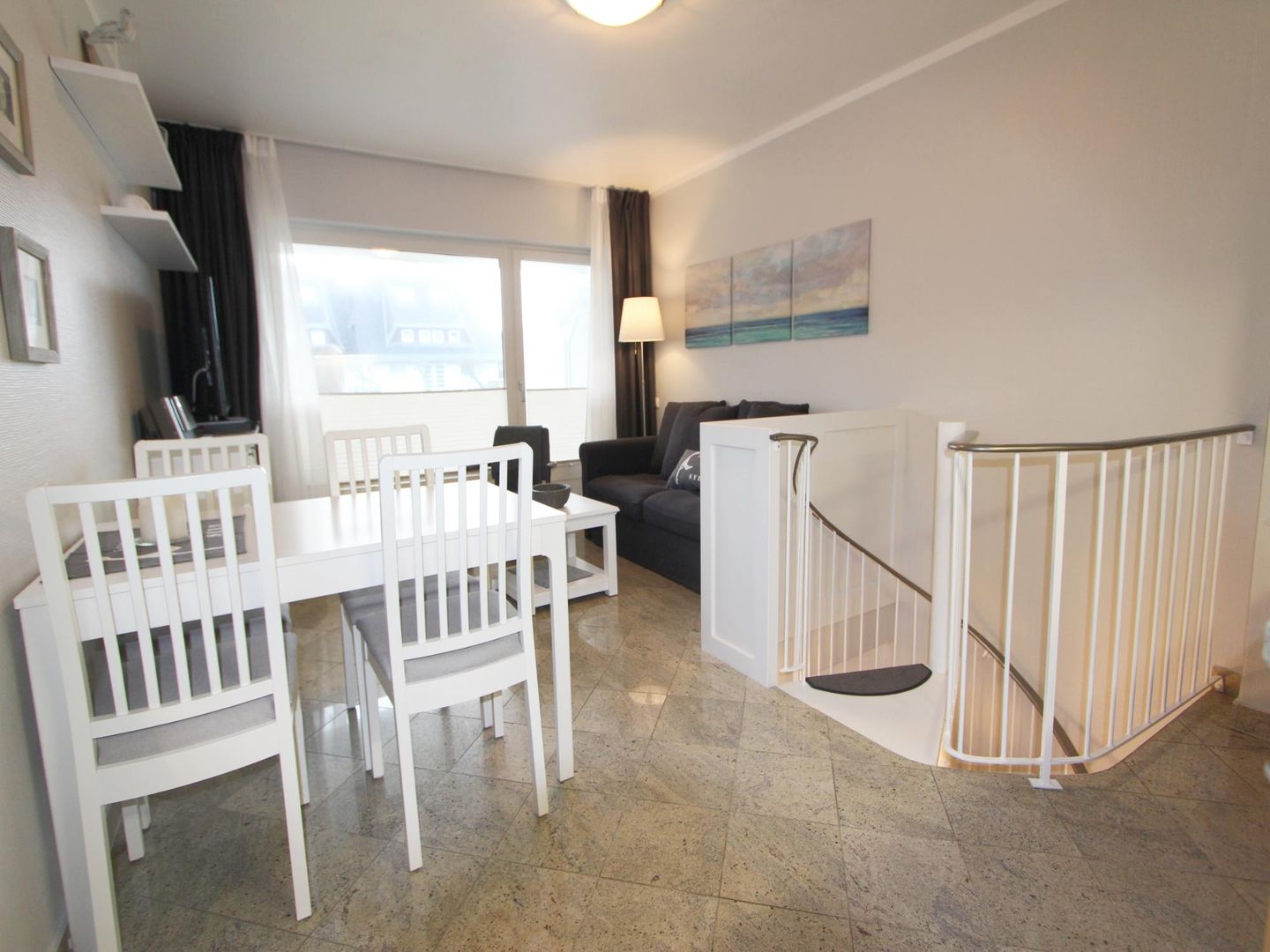 Im Grund 25, App. 1 Wenningstedt - Wohnzimmer