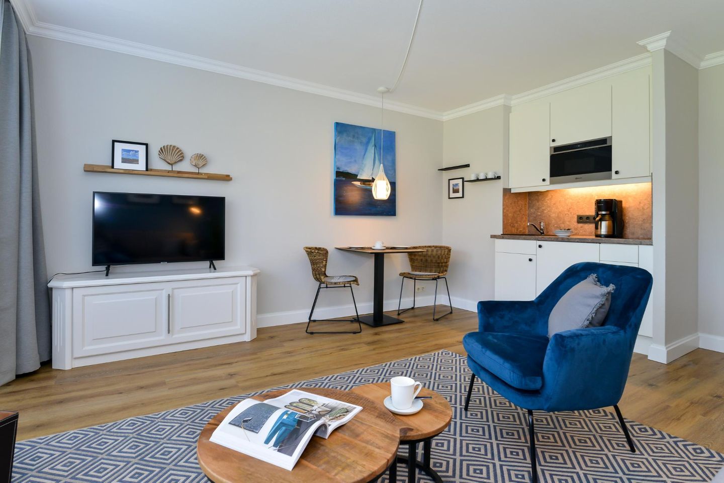  Am Dorfteich 5, App. 18 Wenningstedt - Wohnzimmer