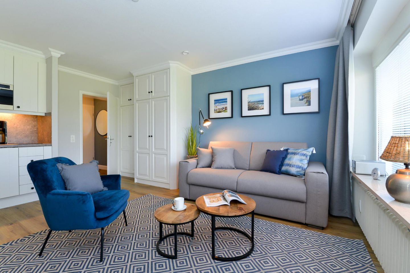  Am Dorfteich 5, App. 18 Wenningstedt - Wohnzimmer