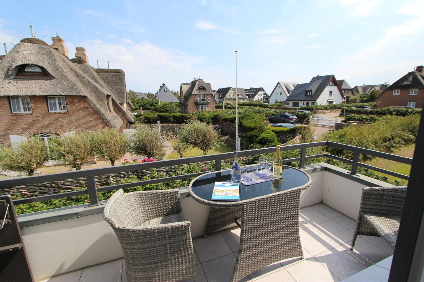 Neptun - Dünenstr. 2, App. 6 Wenningstedt - Balkon