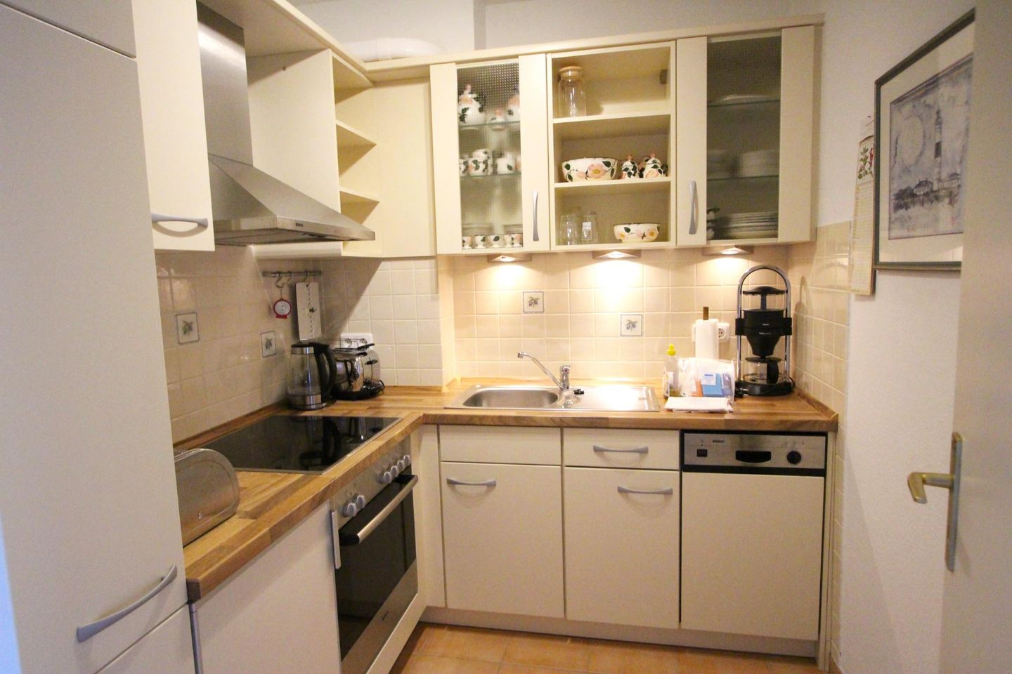  Risgap 1 A, App. 7 Wenningstedt - Küche / Küchenzeile