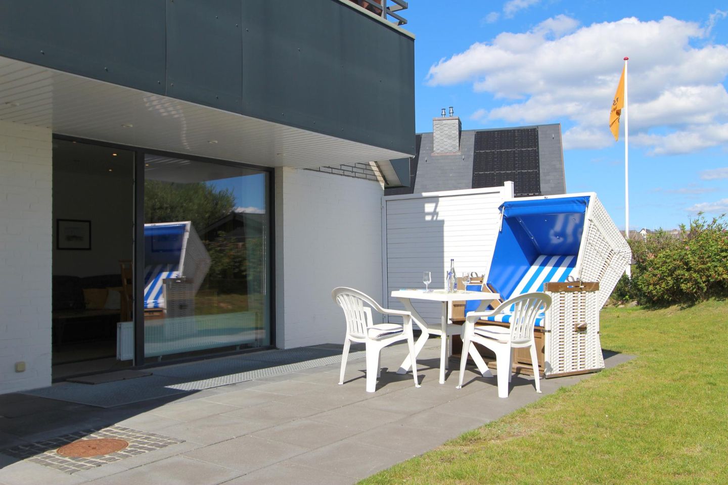 Neptun - Dünenstr. 2, App. 1 Wenningstedt - Terrasse