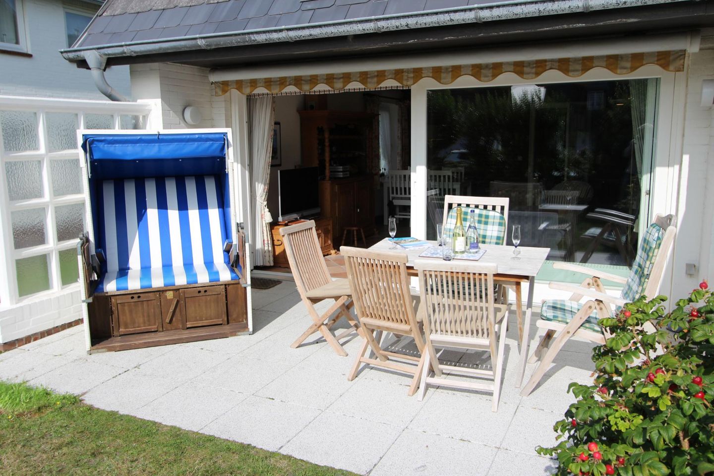 Christian  - Im Grund 21, App. 59 Wenningstedt - Terrasse