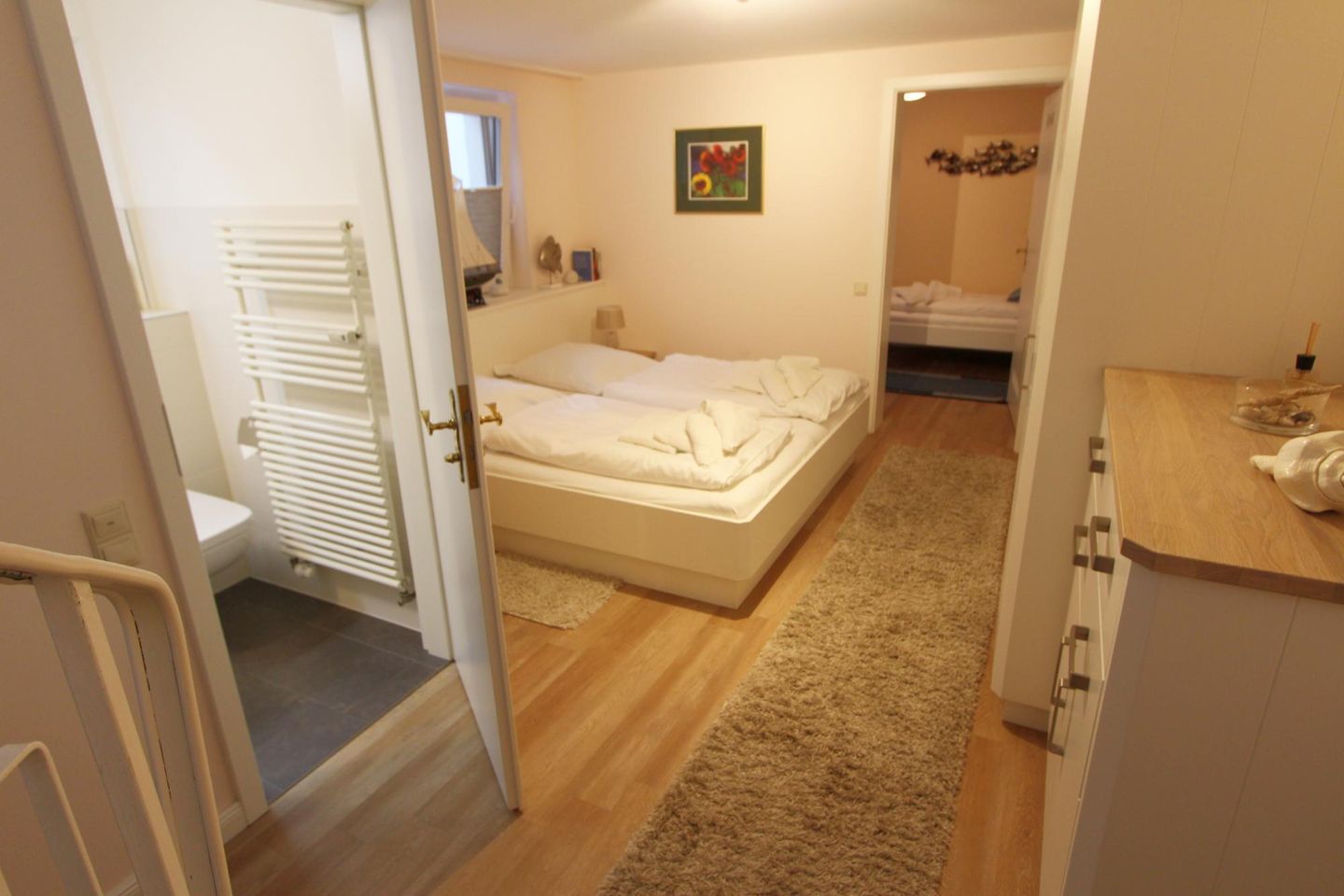 Neptun - Dünenstr. 2, App.5 Wenningstedt - Schlafzimmer
