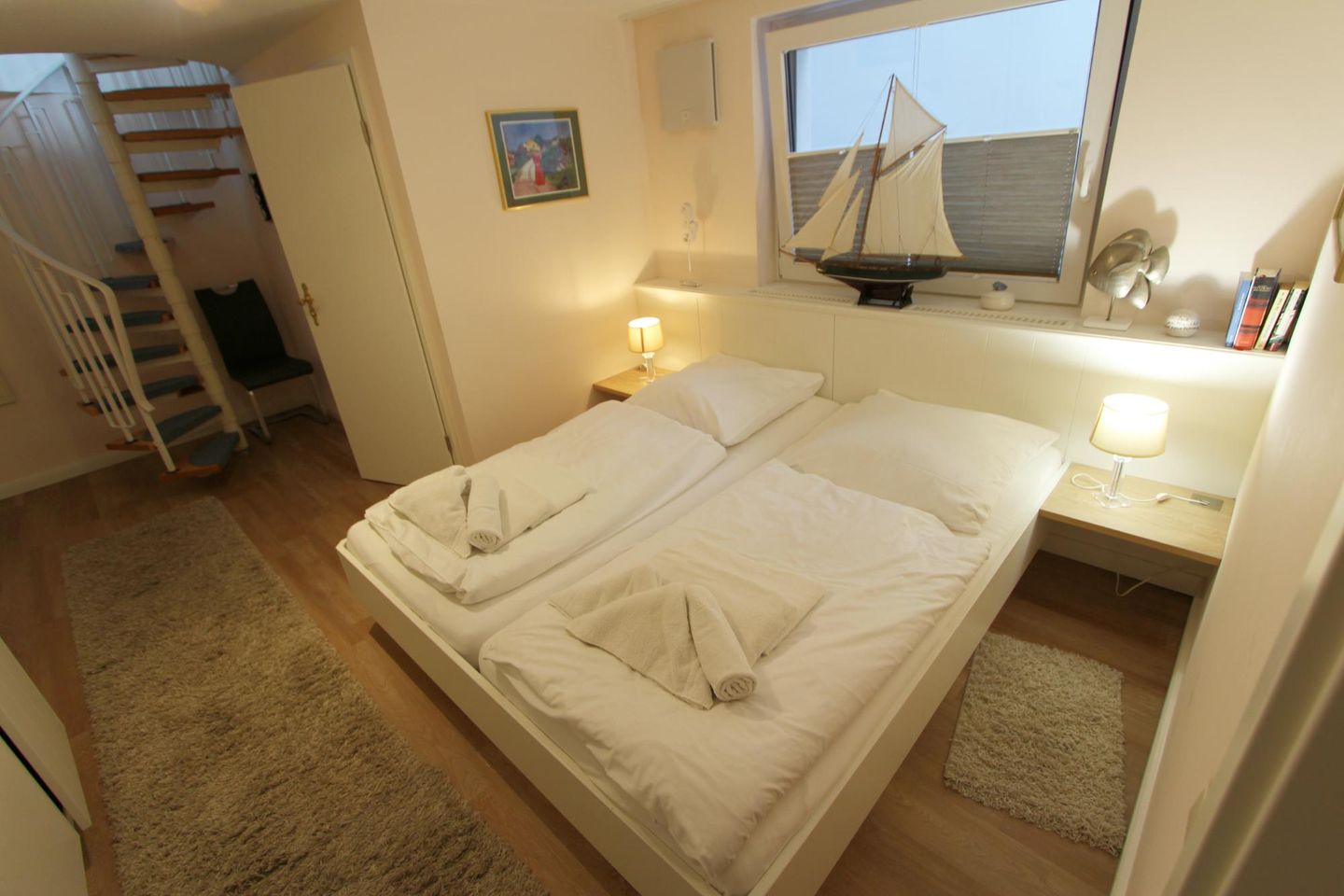 Neptun - Dünenstr. 2, App.5 Wenningstedt - Schlafzimmer