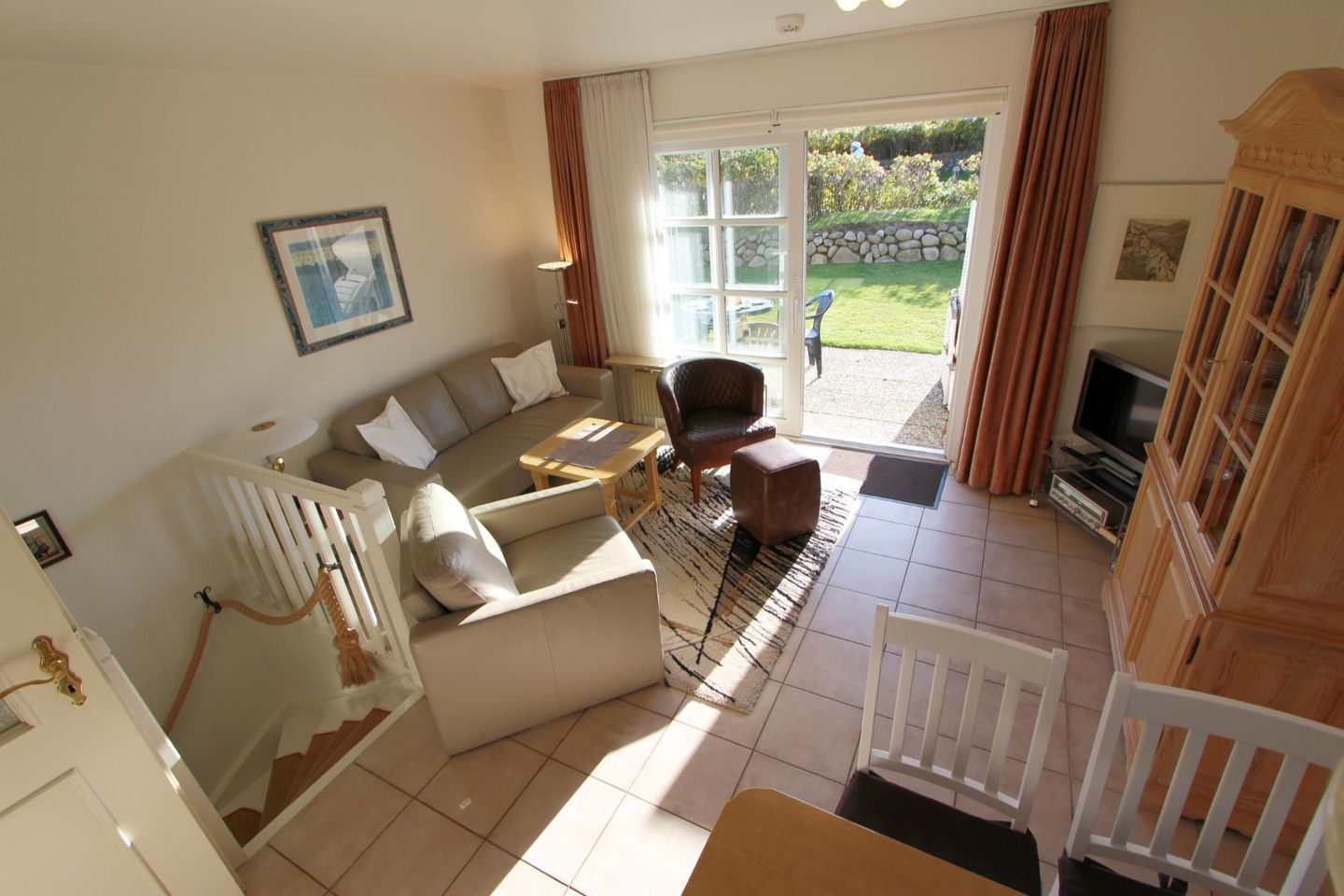 Dünenblick II  - Hochkamp 14, App. 8 Wenningstedt - Wohnzimmer