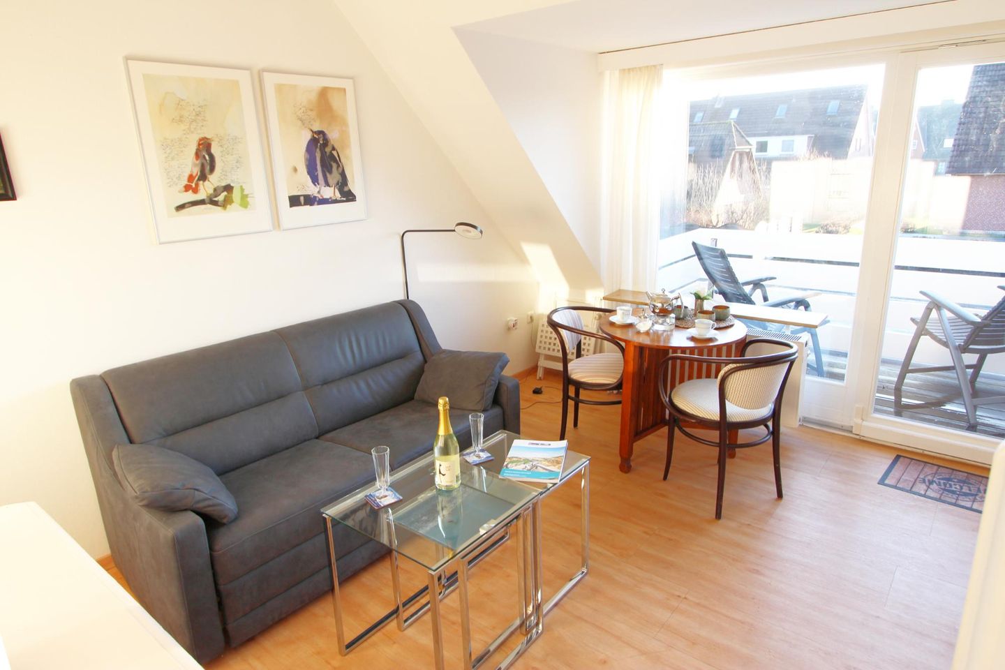 Seestrasse 6 C, App. 20 Wenningstedt - Wohnzimmer