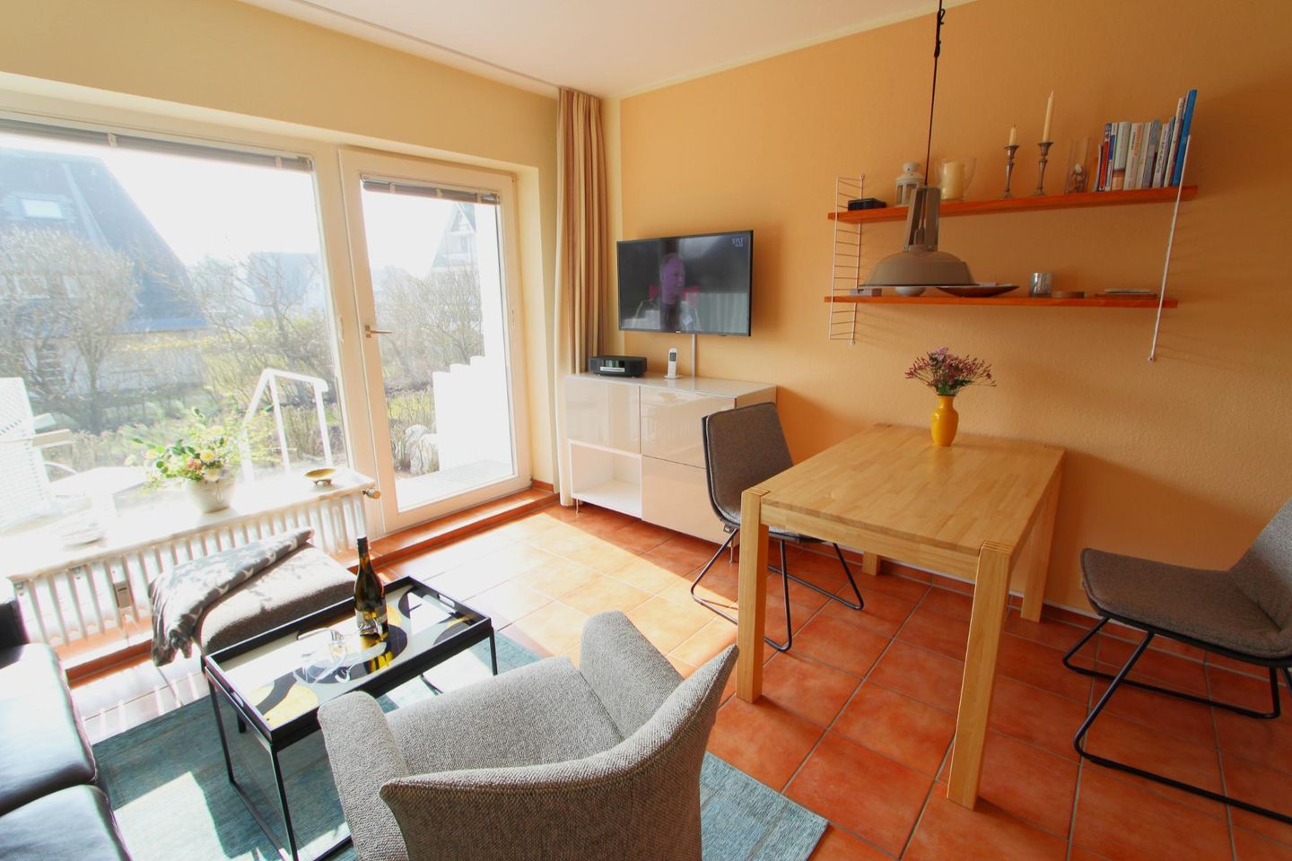 Aalto - Im Grund 13, App. 2 Wenningstedt - Wohnzimmer