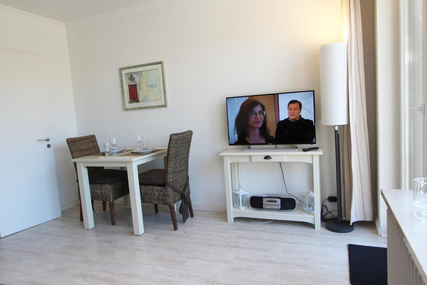  "Kleine Heimat" - Dünenstr. 31 B, EG rechts Wenningstedt - Wohnzimmer