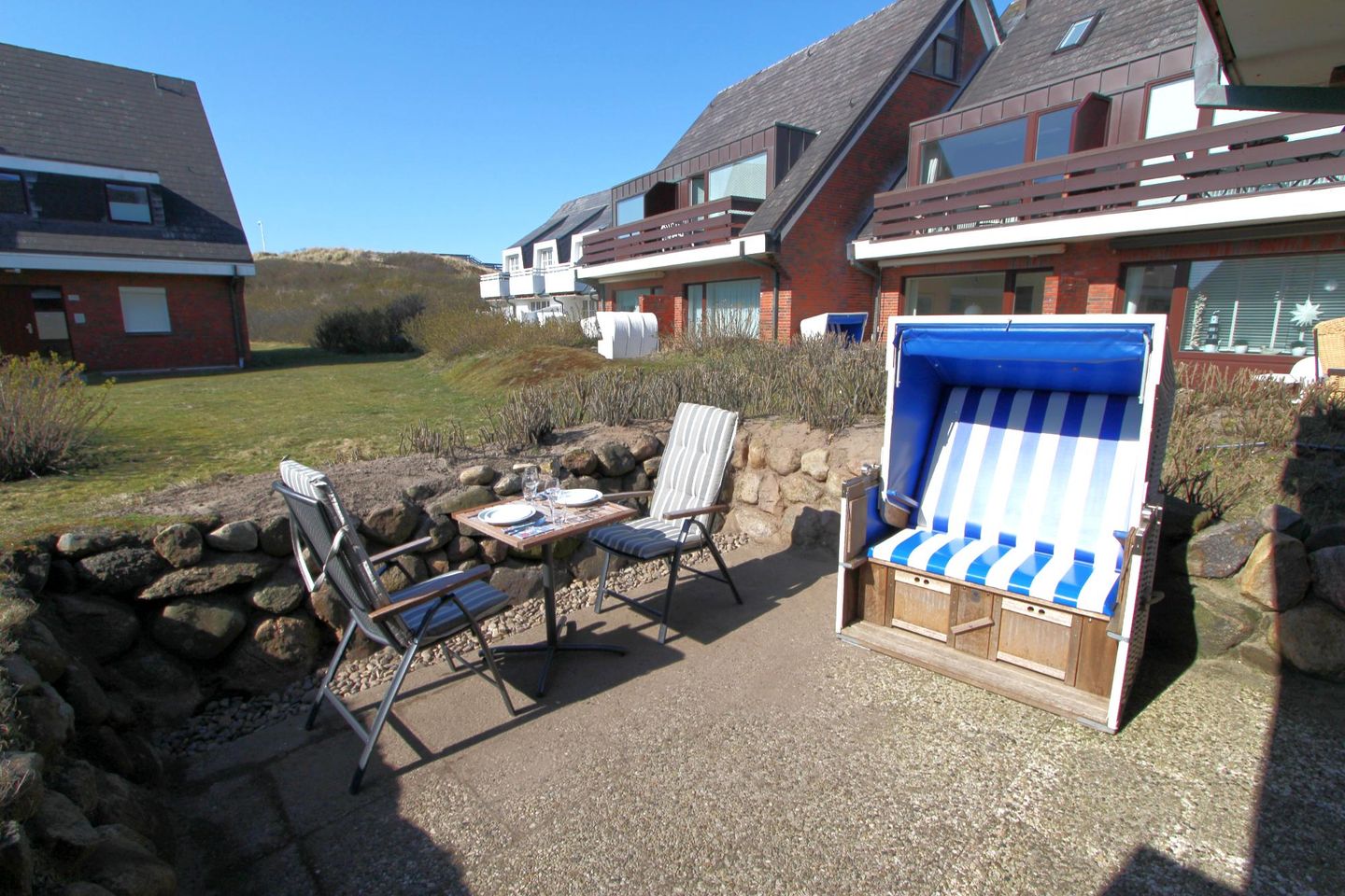  "Kleine Heimat" - Dünenstr. 31 B, EG rechts Wenningstedt - Terrasse