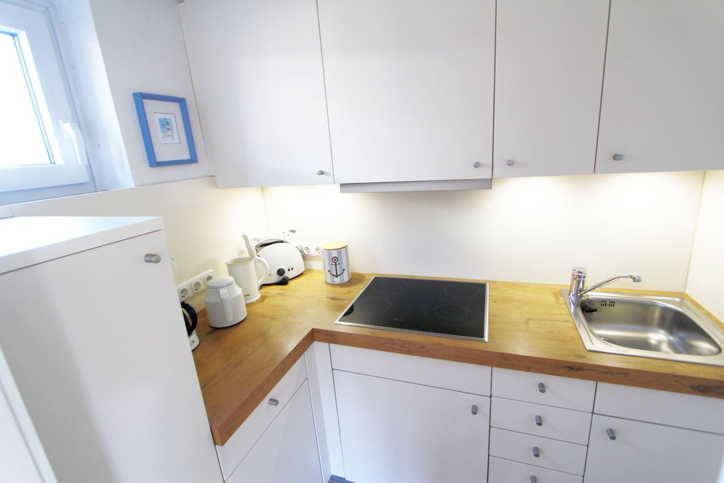  "Kleine Heimat" - Dünenstr. 31 B, EG rechts Wenningstedt - Küche / Küchenzeile