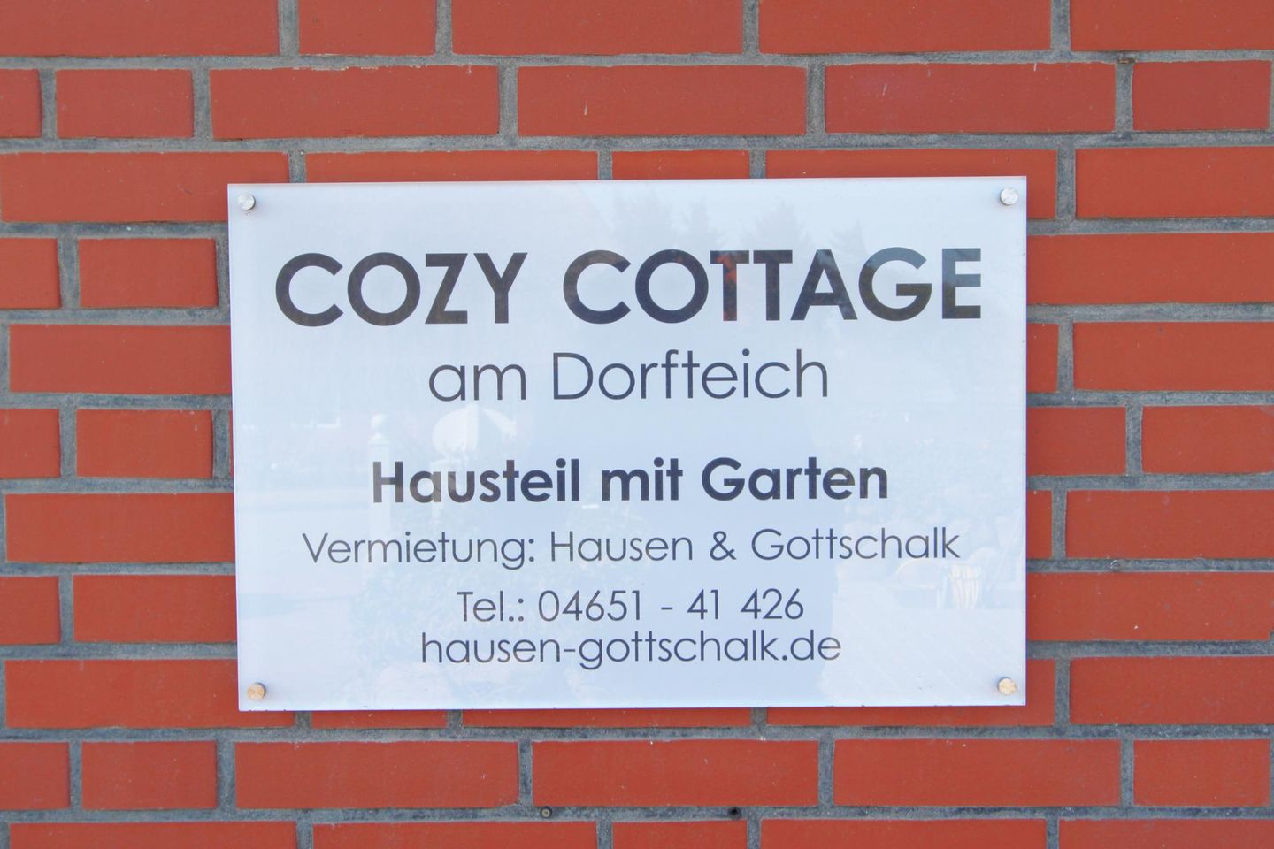 COZY COTTAGE am Dorfteich - Bi Kiar 2a Wenningstedt - Fassade / Eingang