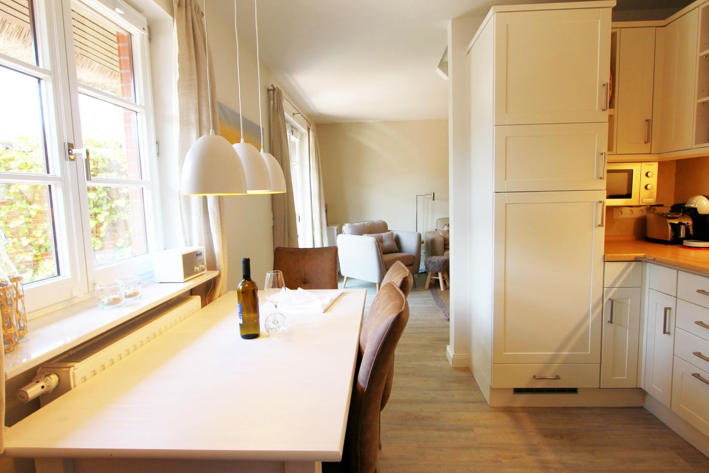 COZY COTTAGE am Dorfteich - Bi Kiar 2a Wenningstedt - Wohnzimmer