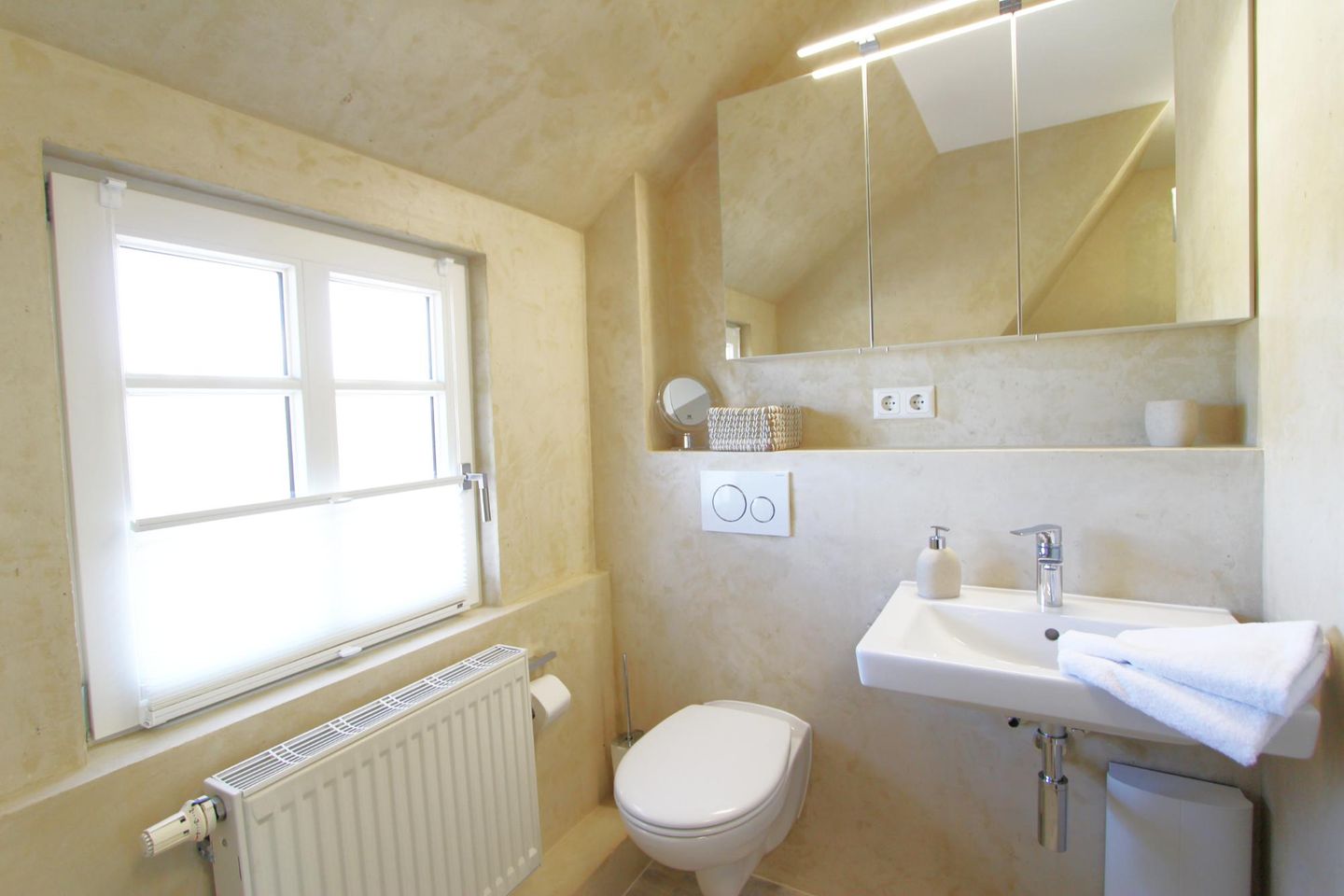 COZY COTTAGE am Dorfteich - Bi Kiar 2a Wenningstedt - Badezimmer