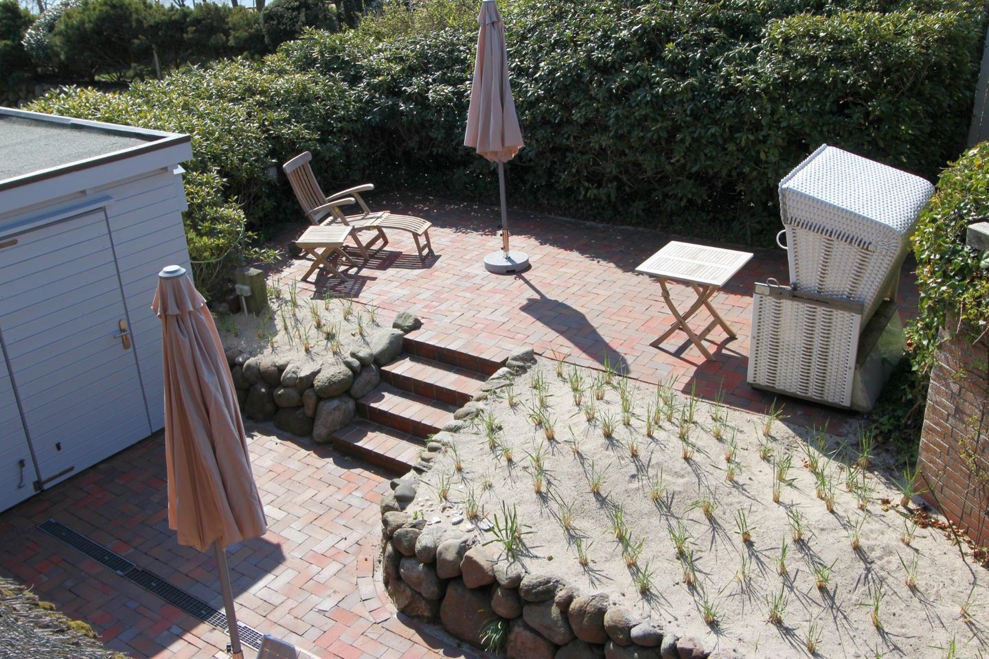 COZY COTTAGE am Dorfteich - Bi Kiar 2a Wenningstedt - Terrasse